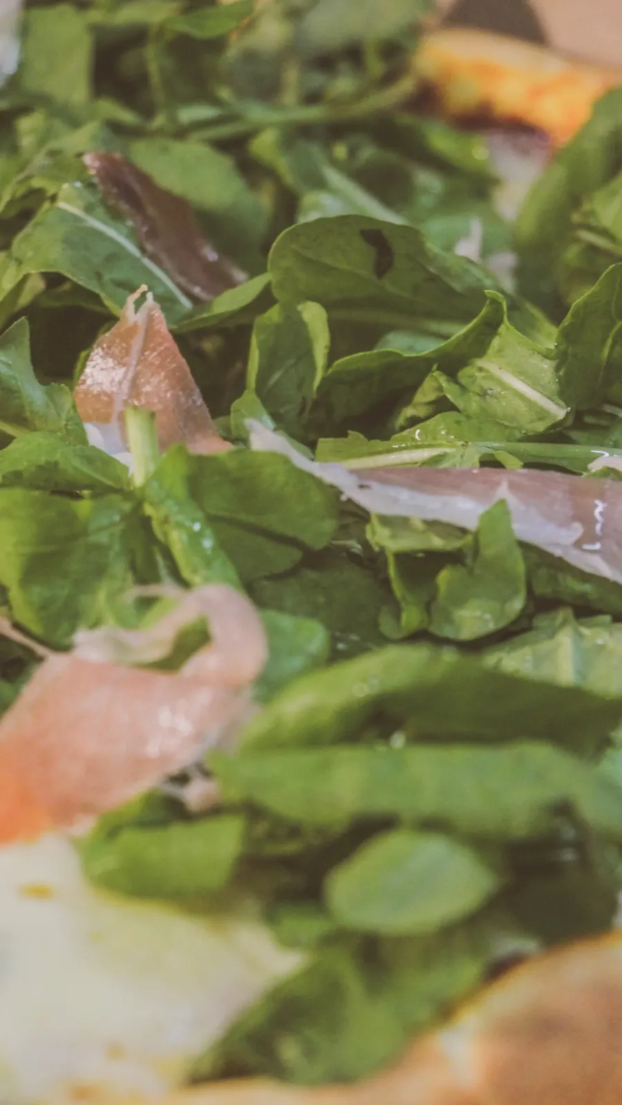 Rúcula y Jamón Crudo